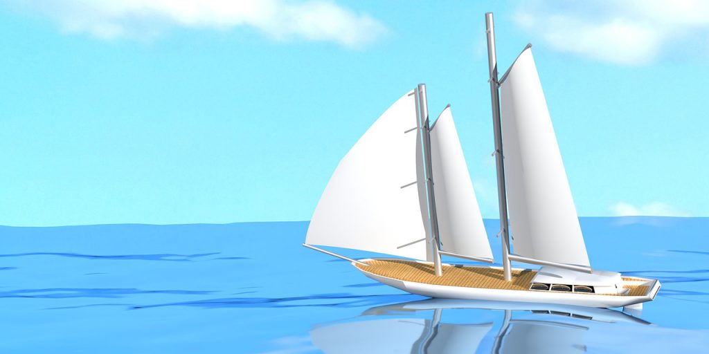 sailboat, yacht, sail
