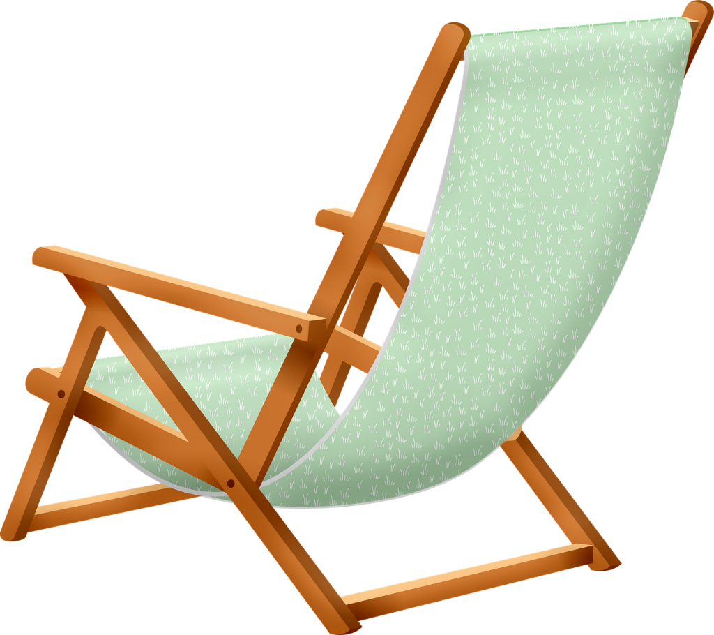beach chair, holiday, summer