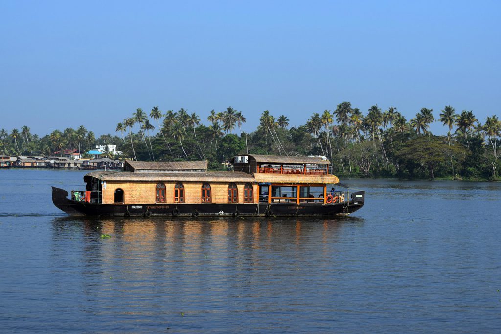 houseboat, alleppey, backwater